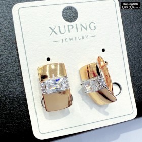Сережки Xuping18К 20271 (1,5 см.)